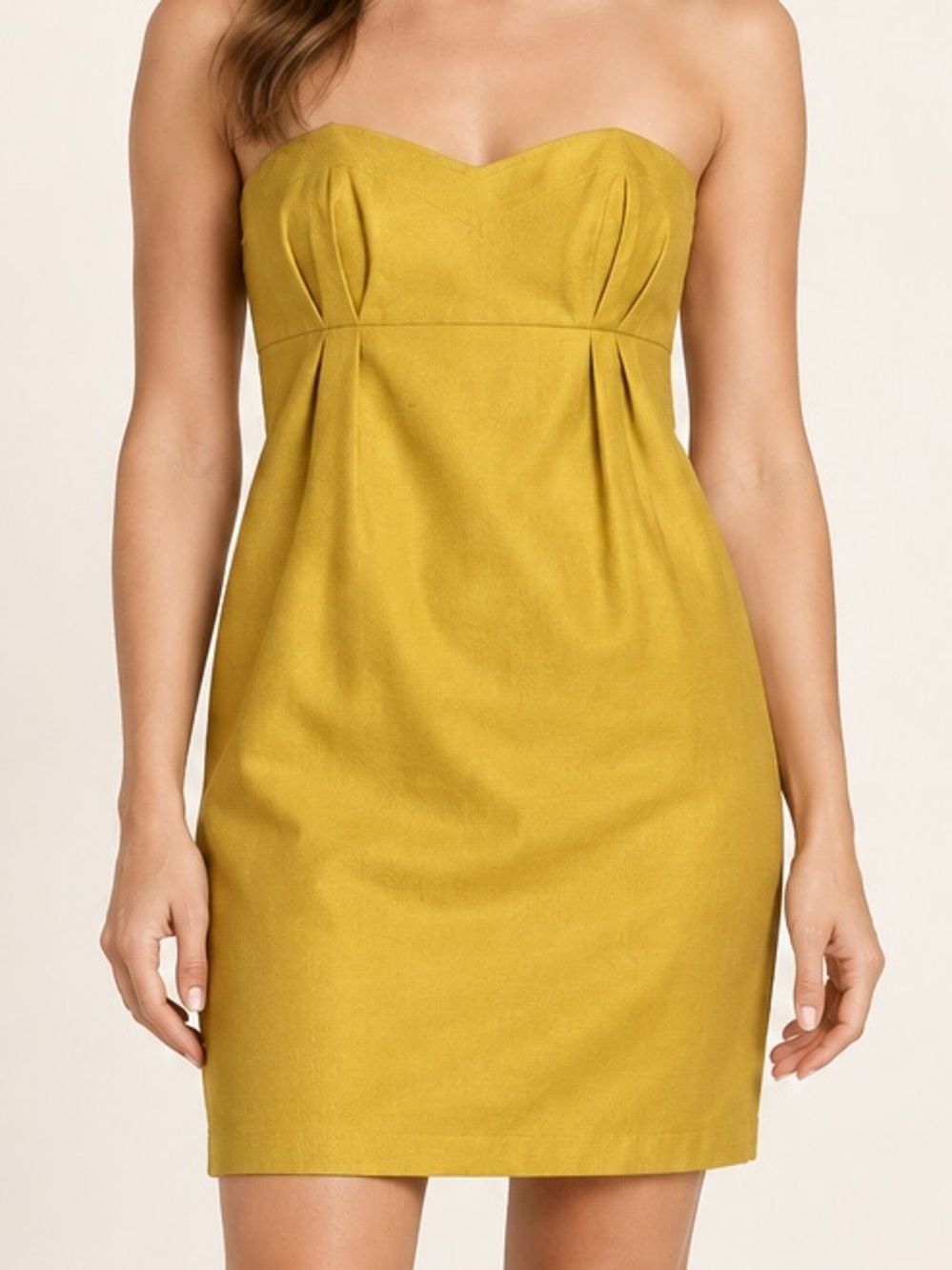 Shoshanna Strapless Cotton Silk Blend Mini Dress – Women’s Size 6